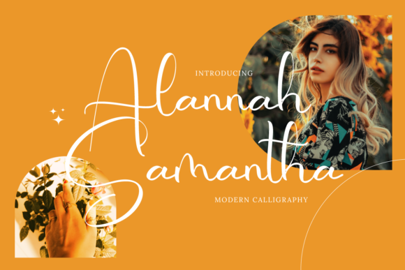 Alannah Samantha: A Graceful Handwritten Font for Editorial Design