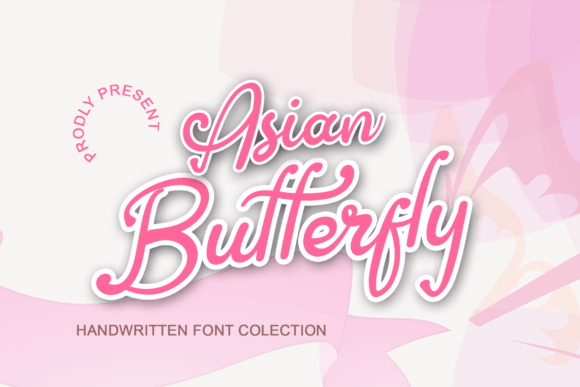 Asian Butterfly: A Luxury Script Font for Marketers