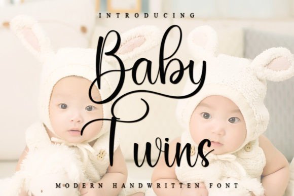 Baby Twins Font: Elevate Your Campaign Visuals
