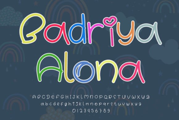 Badriya Alona: A Sweet Font for Your Brand