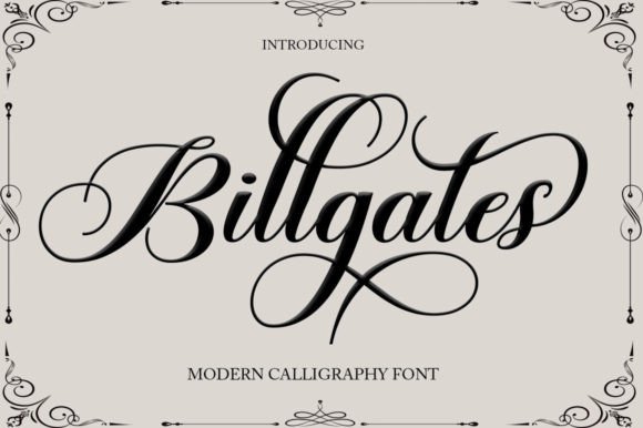 Billgates Typeface: A Designer’s Branding Story