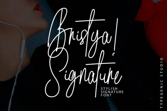 Bristya Signature: A Handwritten Font for Elegant Branding