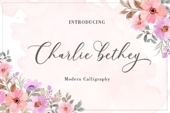 Charlie Bethey Font for Elegant Editorial Design