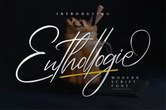 Enthollogie: The Script Font That Elevates Campaigns
