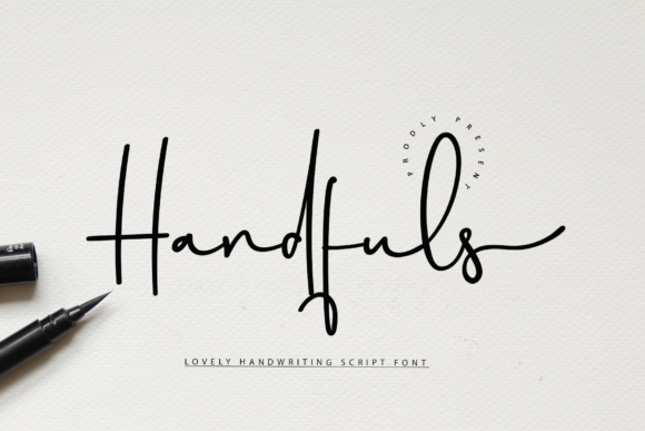 Handfuls Font: Elevate Your Handmade Brand