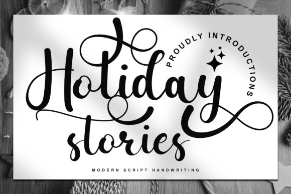 Holiday Stories: A Handwritten Font for Makers