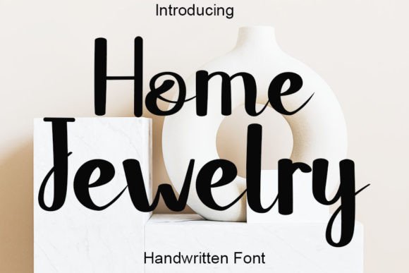 Home Jewelry Font for Web Design