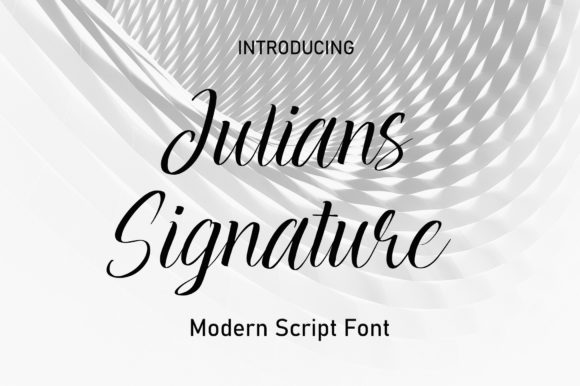 Julians Signature Font: A Branding Upgrade