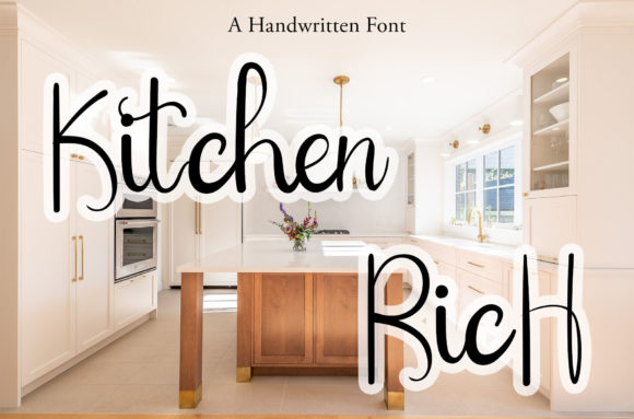 Kitchen Rich Font: Elevate Your Campaign Visuals