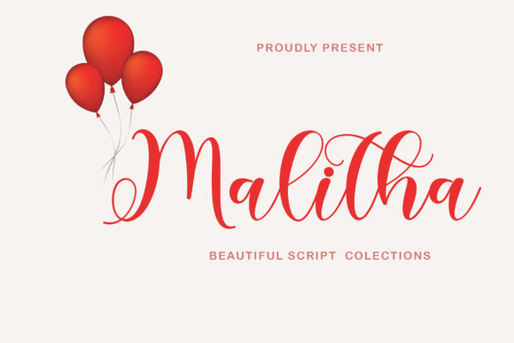 Malitha: A Handwritten Font for Clear Campaigns
