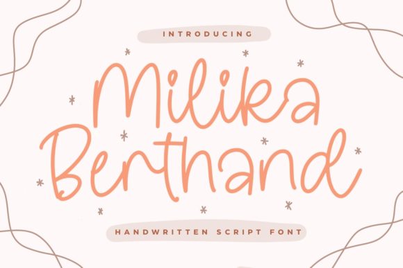 Milika Berthand: A Timeless Handwritten Font for Web Design