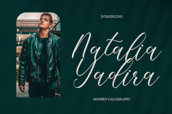 Natalia Yadira: An Elegant Handwritten Font for Branding