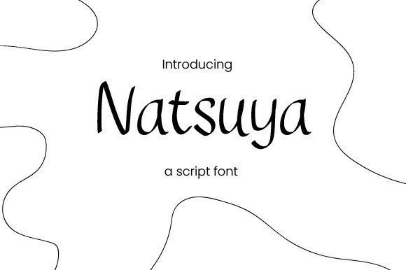 Natsuya: The Handwritten Font for Clear Campaigns