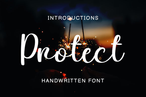Protect: A Handwritten Font for Makers