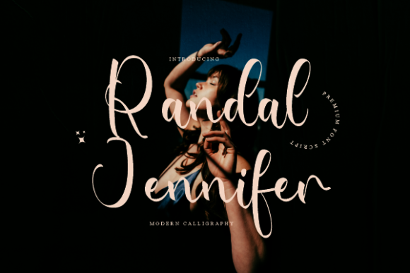 Randal Jennifer: A Script Font for Editorial Design