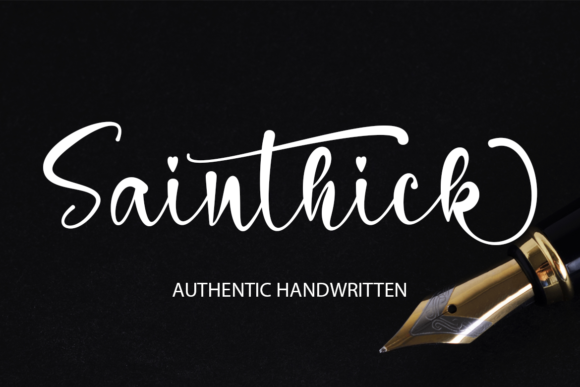 Sainthick Font: Elevate Your Handmade Brand