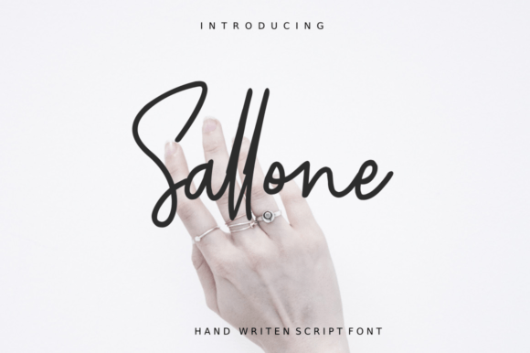 Sallone: A Signature Font for Modern Web Design