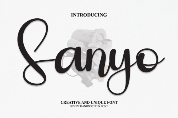 Sanyo Font: Elevate Editorial Design