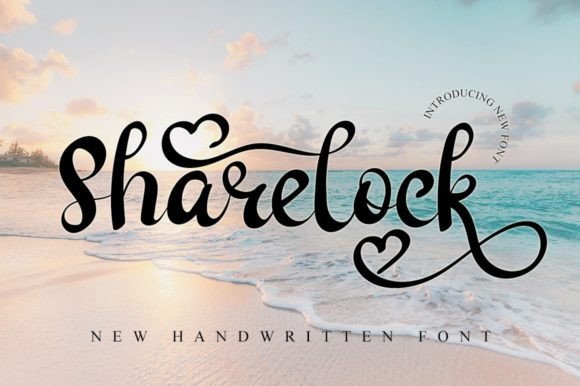 Sharelock: A Sweet Script Font for Clear Campaigns