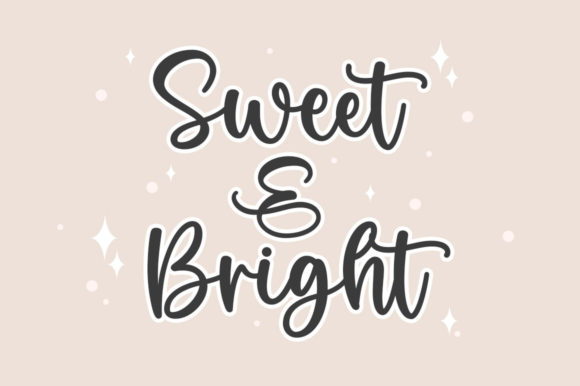 Sweet Bright Font: Elevate Your Brand Identity