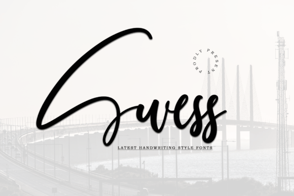 Swess Font Review: A Handwritten Typeface for Elegant Branding