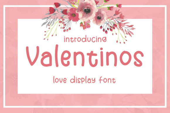 Valentinos: A Handwritten Font for Digital Design